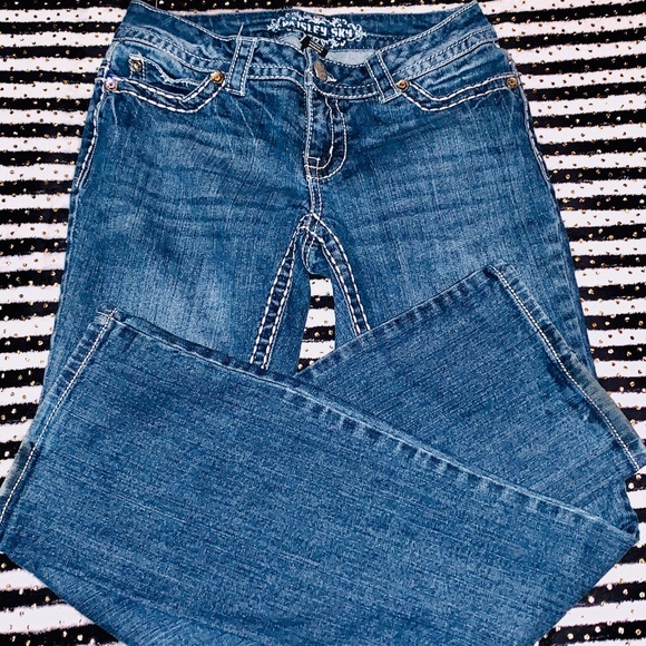 Paisley Sky size 2 denim jeans! EUC - Picture 1 of 8
